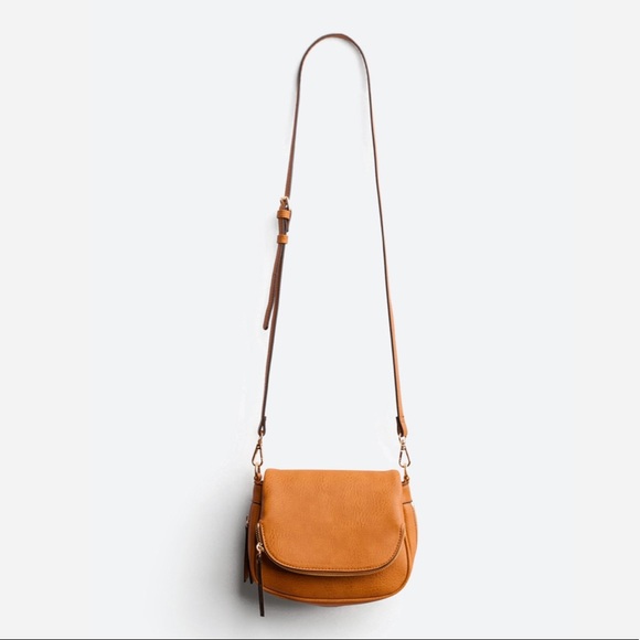 foldover zip crossbody bag